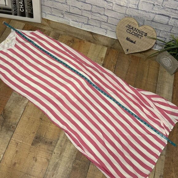 First look striped summer beach maxi dress - Picture 8 of 9